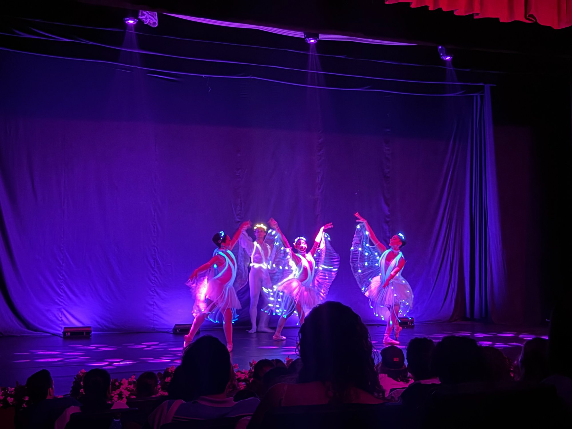 Ballet con luces LED en Teatros Versalles